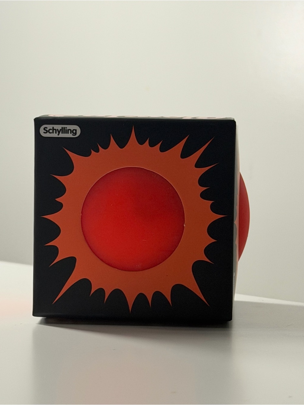 Needoh  glow in the dark orange Squeeze Ball